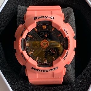 BABY G SHOCK 5338 Corral/Orange Watch